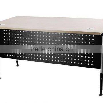 Factory Price Custom Made Leg Frame Modern Office Reception Desk photo-2
