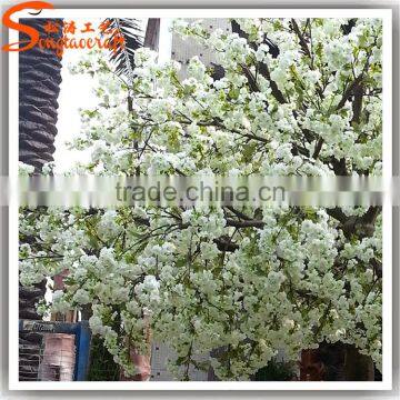 2016 Hot Style Decoration Wedding White Artificial Cherry Blossom Tree for Sale photo-4