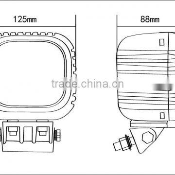 Ip67 Led Flood Truck Light 48w 5 Inch Led Work Light photo-4