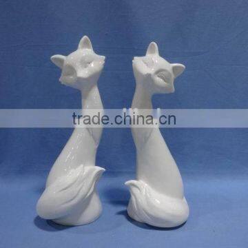 Animal cat decorations Porcelain XMAS decorations