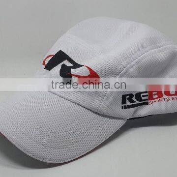 2016 cheap custom 5 panel sport hat /cap with soft fabric