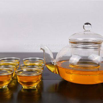 Mini Glass Cup for Coffee and Tea Kungfu Tea Cup Glass Wine Cup Wholesale Glass Cup for Resturant and Hotel photo-3