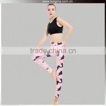 Fashion Women Tights Compression Sports Bra Custom Fitness Leggings photo-4