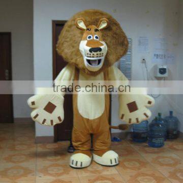 2015 Customized Party Use Adult Wearing Unisex Madagascar Lion Mascot Costume photo-3