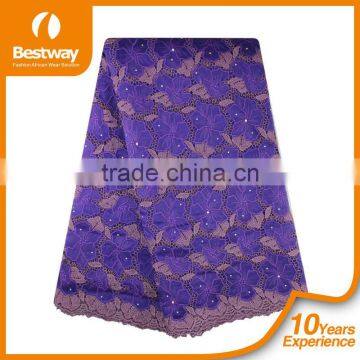 2015 High Qualtity Guangzhou Wholesale Chemical Guipure Lace With Sequins CP0070 photo-4