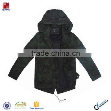 Wholesale Military Style Wind Proof Parka Men Jackets