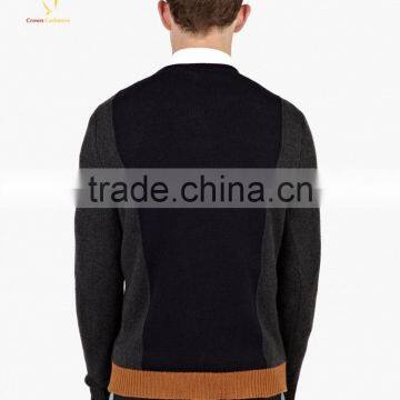 Lastest Knitted Mens Cashmere Wool Sweaters Mens Cashmere Jumpers photo-3