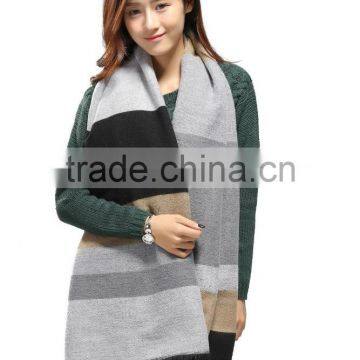 Fashion Winter Scarfs Casual Warm Women Grid Imitation Cashmere Scarves Brand Designer Shawls photo-2