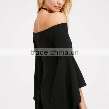 2017 OEM Wholesale Long Sleeve Fashion Girls Short Frocks Dress photo-2