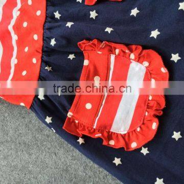 Baby Girls Fourth of July Outfits 4th of July Dress 2-7t Girls July 4th Outfit Children Patriotic Dress Sets Kids Clothing Sets photo-3