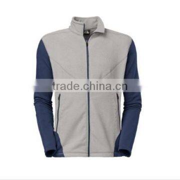 man fleece full zipper jacket