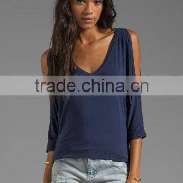 open shoulder t-shirts