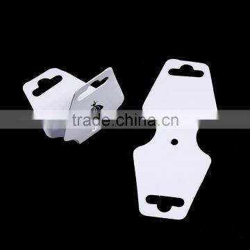 Paper Jewelry Display Card Bottle White Skirt Pattern 10cm(3 7/8") x 4cm(1 5/8"), 1 Piece photo-3