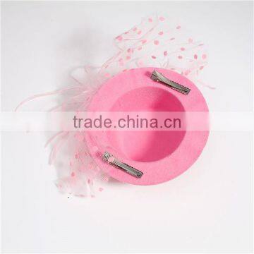 Fun Fashion Hat Shape Hair Clip Party Hat Hair Pins Wedding photo-3