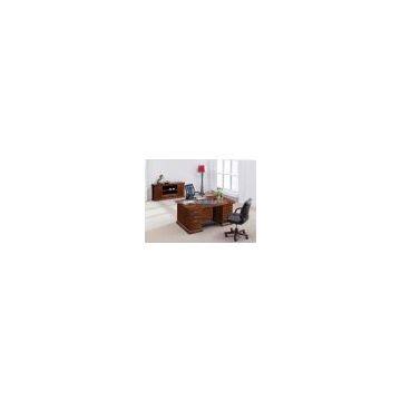 Dious Walnut MDF+Veneer 2 Person Executive Desk