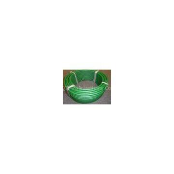 Green anti - abrasion Reinforced PU Rough Round Belt with High  tear strength for Wood working machi