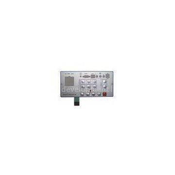 3M Self Adhesive Graphic Waterproof Membrane Switch With Stainless Steel Domes