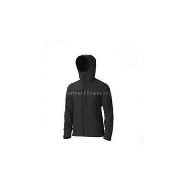 Plain Unique Zip Up Hoodie Black Varsity Jackets For Men