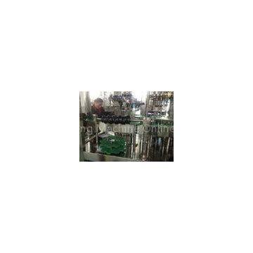 Juice / Olive oil / Beer Bottling Equipment Fully Automatic for Round or Square Glass Bottle