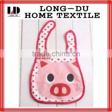 Pig pattern slobber towel Bib