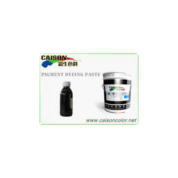 Garment dyeing aqueous pigment paste