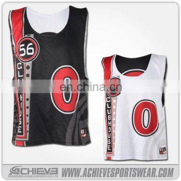 2017 latest good Quality custom Sublimation lacrosse jersey