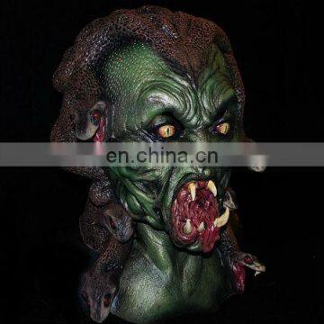 2013 The Best selling High Quality Adult Latex Medusa Mask Halloween Greek Roman Monster Ghoulish Mask Productions