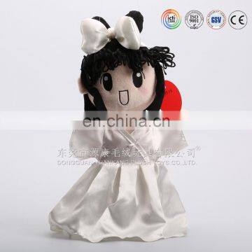 The best popular wedding car decoration dolls & Happiness wedding couple doll