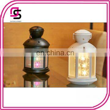 Romantic LED battery night lamp fashion design lantern shape night light