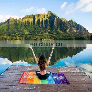 Hot Sale Multifunction Beach Towel Yoga Mat Shawl