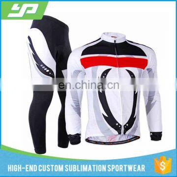 2017 Pro Team Men's Winter Comfortable Breathable Long Sleeve Custom Cycling Clothing photo-5