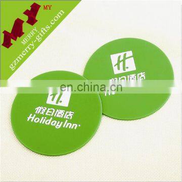 2016 hot selling pvc cup coaster / silicone coaster wholesale