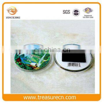 Round Acrylic Fridge Magnets/Souvenir Plastic Magnets