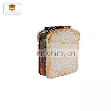 Lunch Tin Box With Handle/bread Tin Box Packaging/food Tin Box photo-2