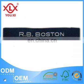 heat cut woven garment label for cloth