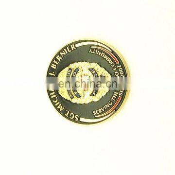 OEM Two sides design 2D 3D Customer Gold Coin Medal