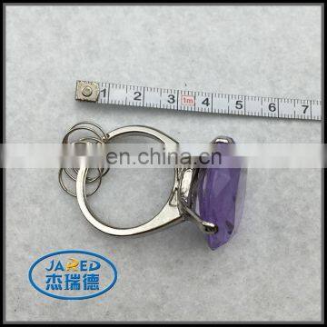 Acrylic Diamond Zinc Alloy Keyring Keychian For Lady photo-3