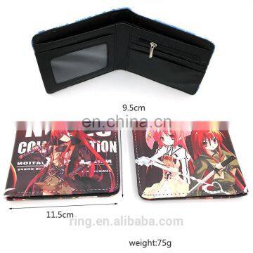 Anime Shakugan No Shana Cosplay Wallet PU Short Wallets for Girls