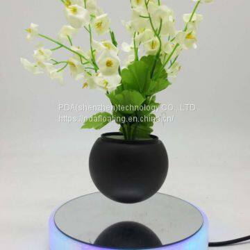 360 Spining Maglev Floating Levitate Air Bonsai Trees for Gift photo-2