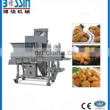 ce standard automatic hamburger bread Coating machine for burger making machine