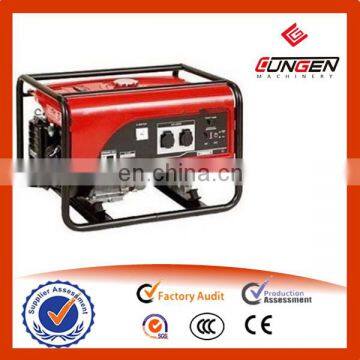 AC Single pahse 100% Copper Wire 6.5hp Gasoline Generator Set