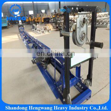 power vibratory floor finishing machine vibrating concrete truss screed