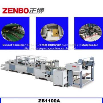 ZB1100A Sheet-feeding Bag Tube Forming Machine