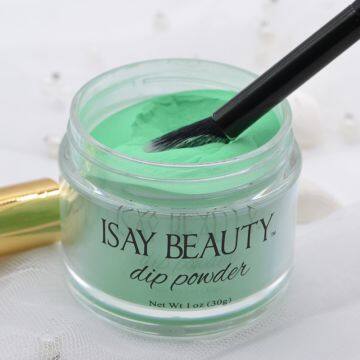 2019 New nail artistry nail glitter powder acrylic powder system private label nail dipping powder