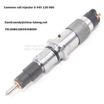 Buy DAF BOSCH Fuel injector 0 445 120 060 Mechanical engine nozzle DSLA143P1523 for Cummin LSBe DAF CF65 Series