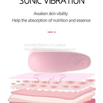 Electronic Face Beauty Device Anti-wrinkle With Hot and Cold Vibration Photon Therapy photo-4
