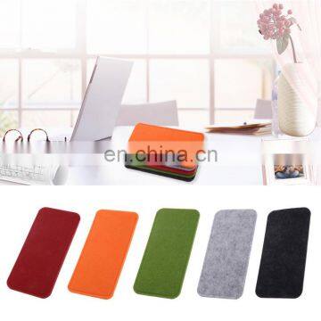 Custom Printing Logo Sunglasses Bags Felt Black Cloth Glasses Bag photo-2