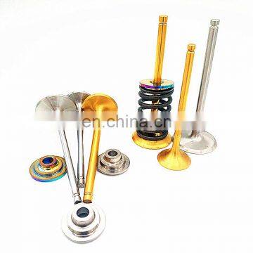 for PORSCHE Ferrari MASERATI F136 F430 4.3 V8 32V V12 48V Chrome Neo Engine Valves Custom Precision Light Weight Gr5 Retainers photo-6