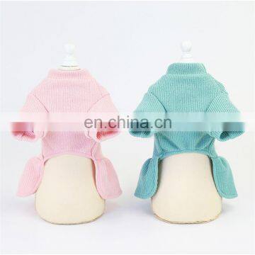 Woolen Yarn Pet Sweater Dress Wholesale Blank Polka Dot Dog Sweater photo-7