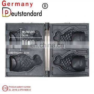 Commercial Fish Cake Waffle Maker Automatic Taiyaki Machine Electric Open Mouth Taiyaki Pan Machine photo-5